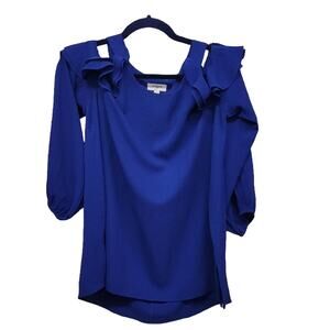 Blue Umgee Top - Size Small